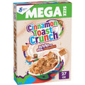 Cinnamon Toast Crunch Breakfast Cereal, Crispy Cinnamon Cereal, Mega Size, 27