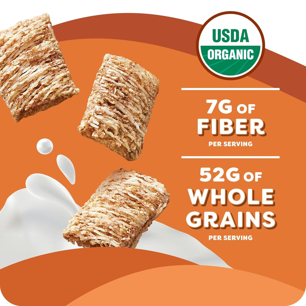 Kashi Breakfast Cereal, Organic, Whole Grain, Cinnamon Harvest, 18oz Box (1