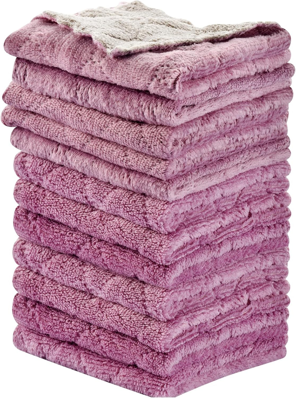 OstWony 12PCS Kitchen Towels Dish Towels, Multipurpose Reusable Dish Cloths