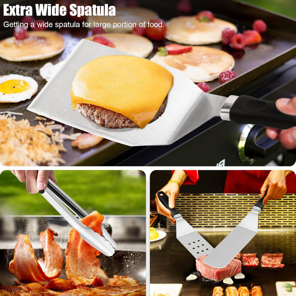 Grilliance 27pcs Griddle Accessories Kit for Blackstone, Professional Hibachi