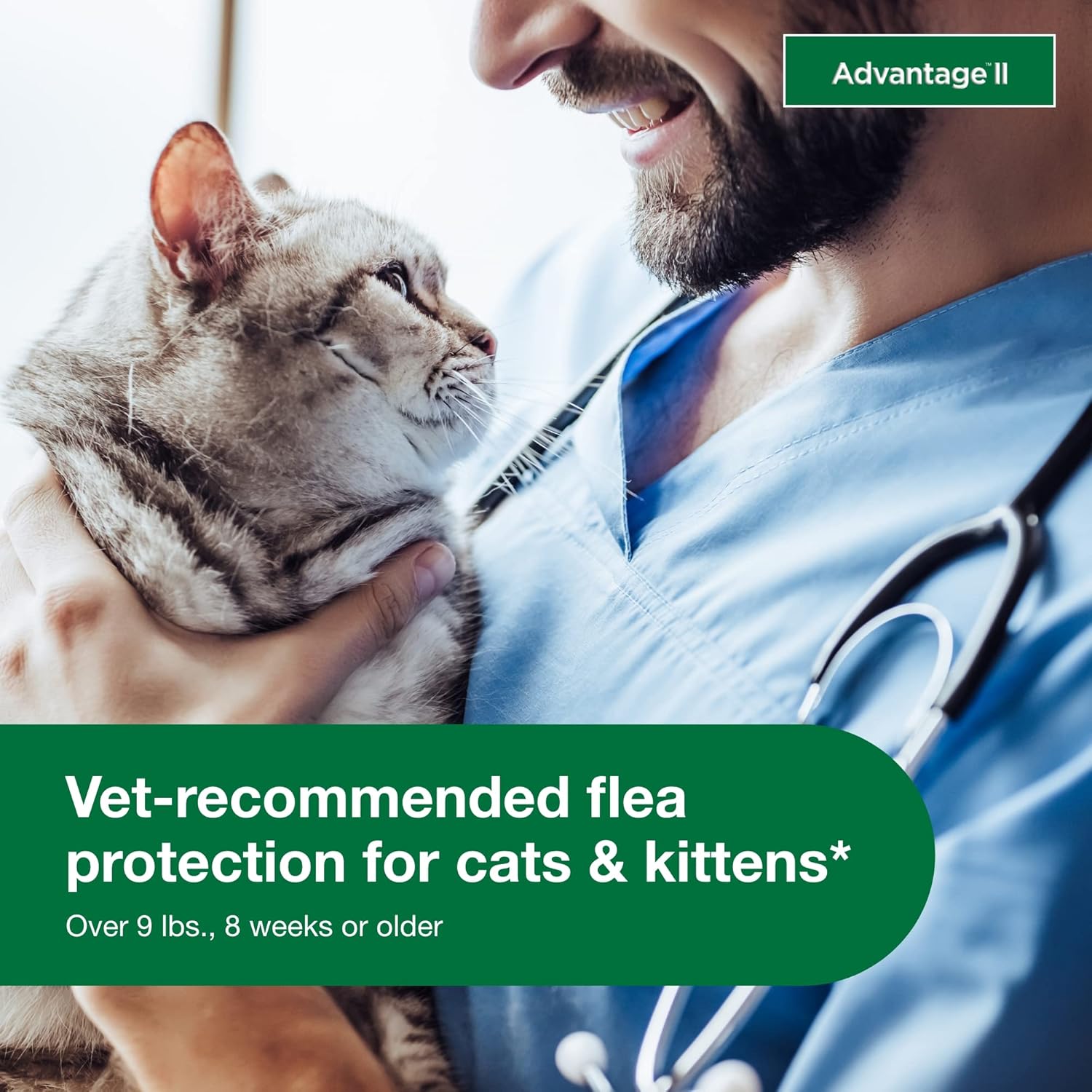 Advantage II Large Cat Vet-Recommended Flea Treatment & Prevention