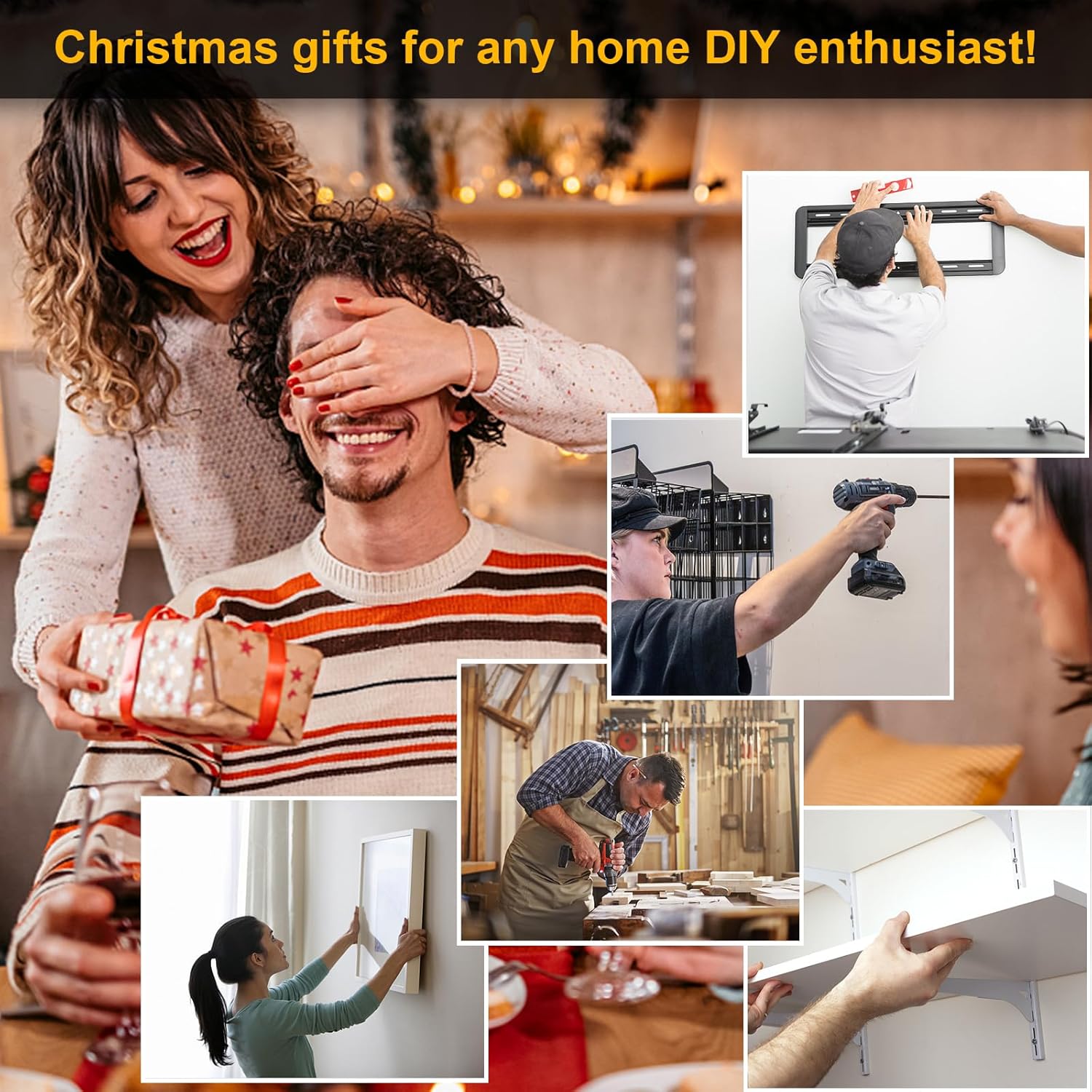Stud Finder Wall Scanner - 5 in 1 Stud Finder Tool w/Smart Chip and HD LCD Display, Stud Detector Beam Finders for the Center and Edge of Wood AC Wire Metal Studs Joist Pipe (‰Û?Silver Plate)