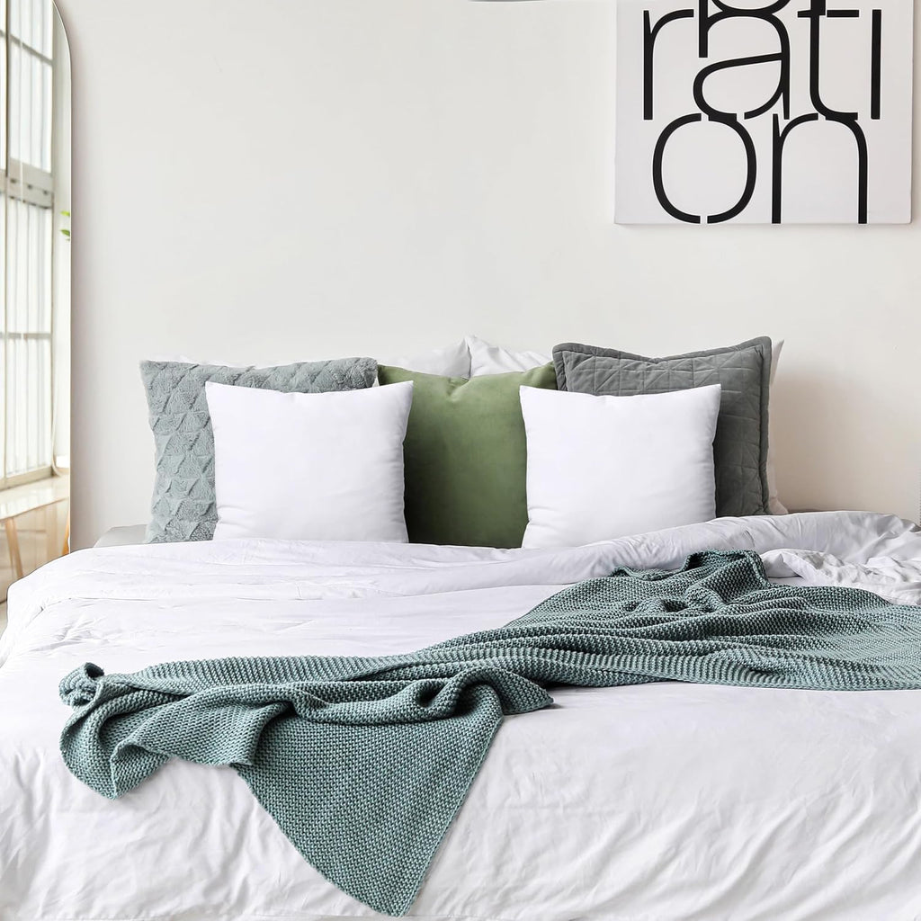 Utopia Bedding 18x18 Pillow Inserts, Set of 2, White ‰ÛÒ Indoor Decorative