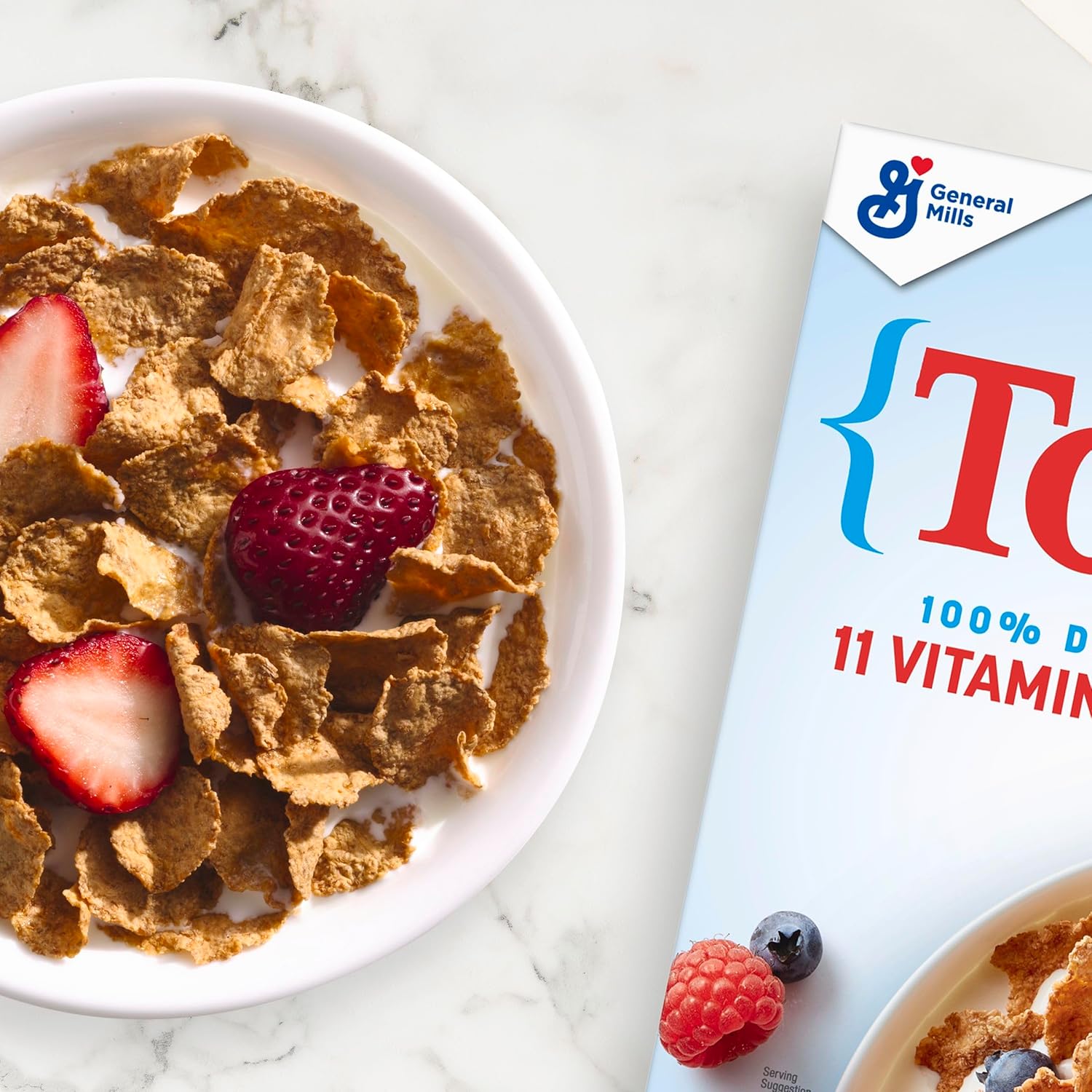 Total Breakfast Cereal, 100% Daily Value of 11 Vitamins and Minerals, Whole