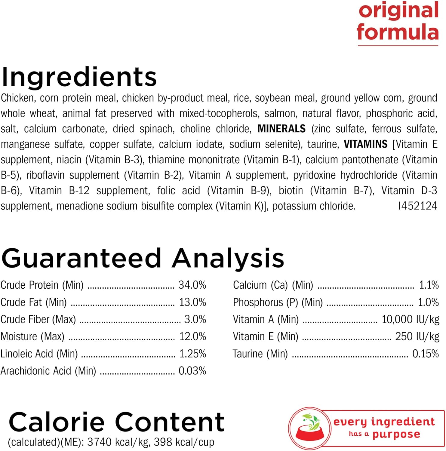 Purina Cat Chow Naturals With Added Vitamins, Minerals and Nutrients Dry Cat