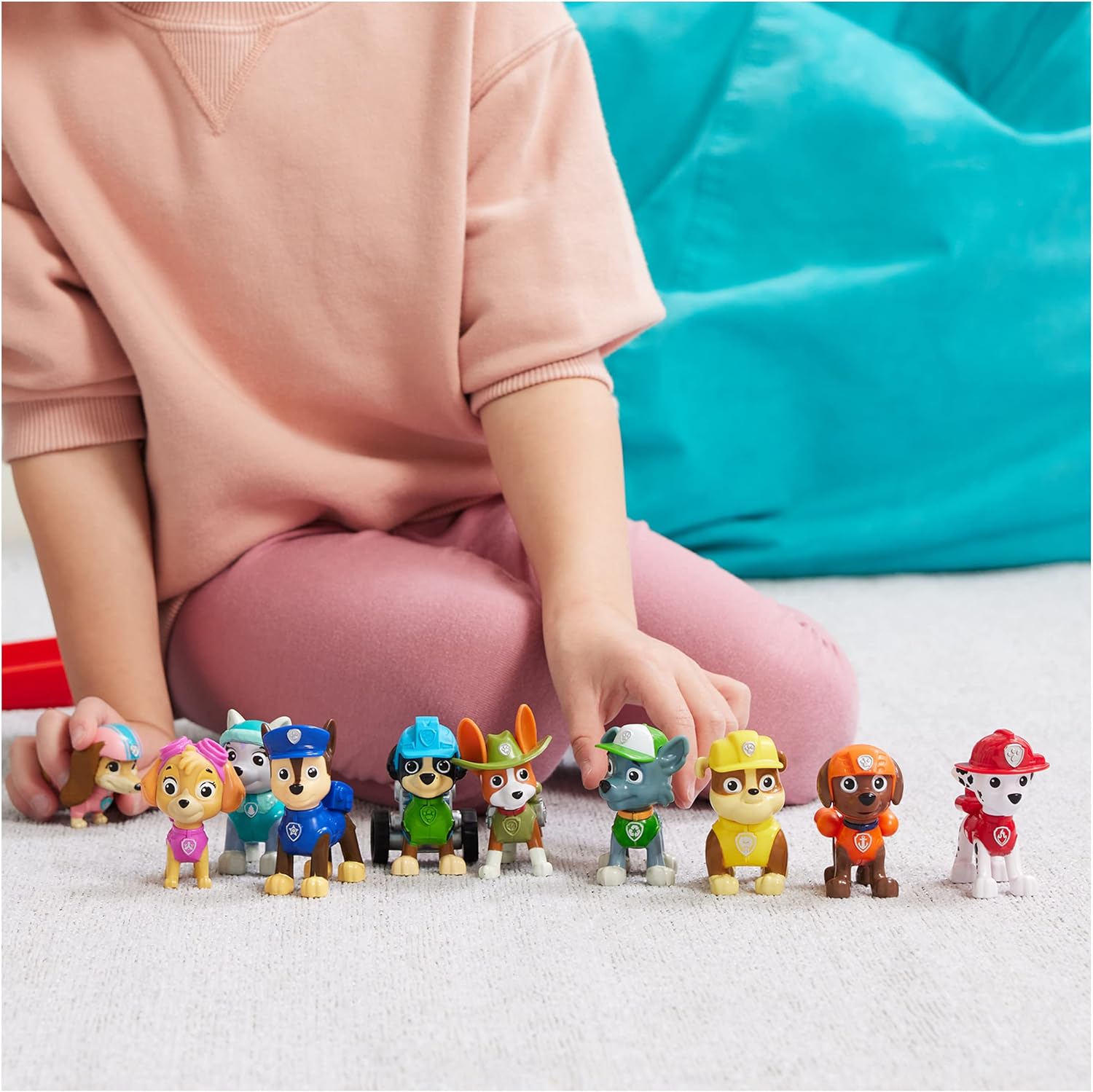 Paw Patrol, 10th Anniversary, All Paws On Deck Toy Figures Gift Pack with 10