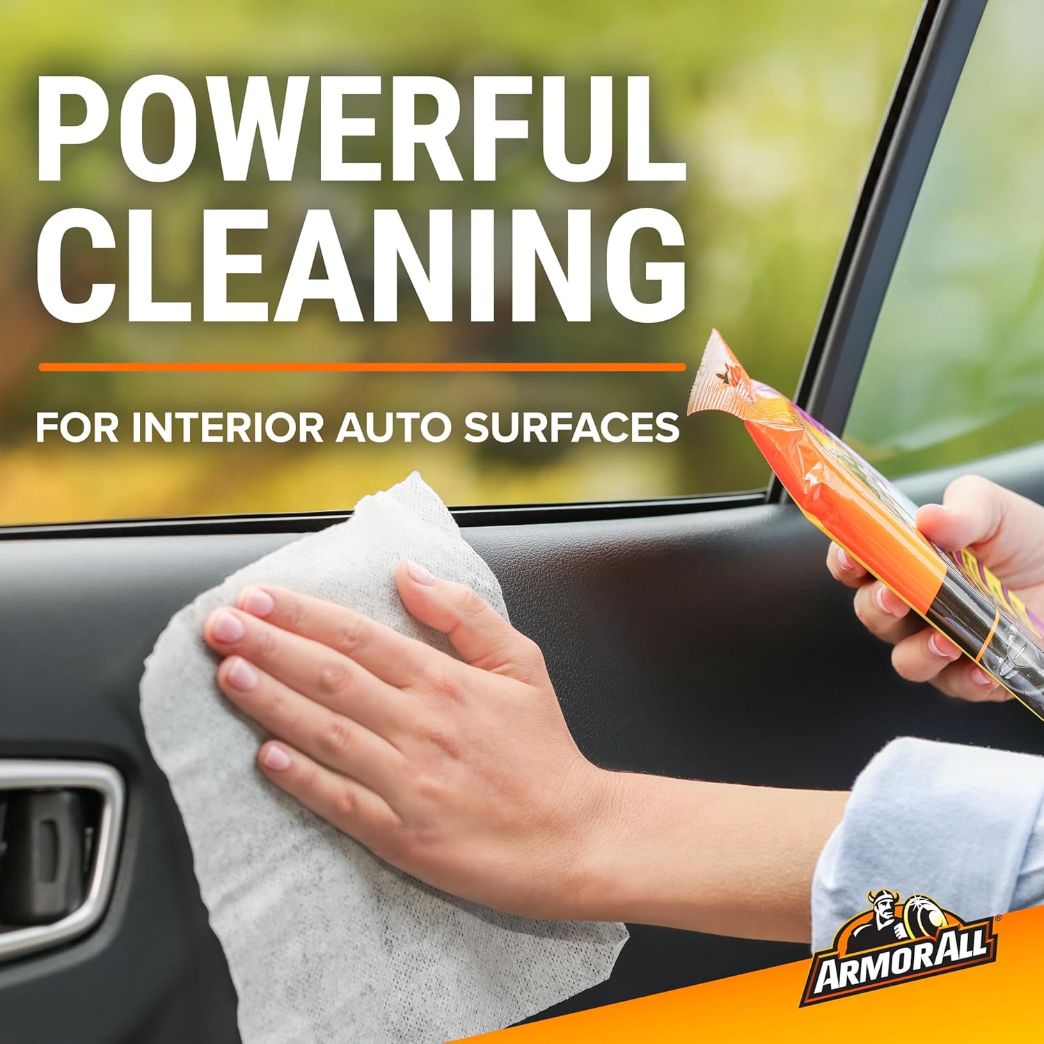 Armor All Car Interior Cleaner Wipes, Interior Cleaning Wipes for Cars