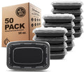 Freshware Meal Prep Containers 50 Pack 1 Compartment Food Storage Containers