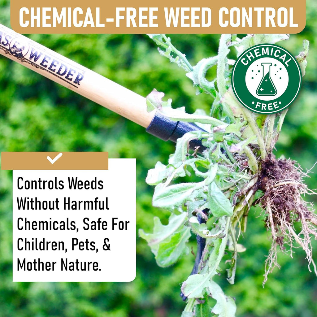 Grampa's Weeder - The Original Stand Up Weed Puller Tool with Long Handle