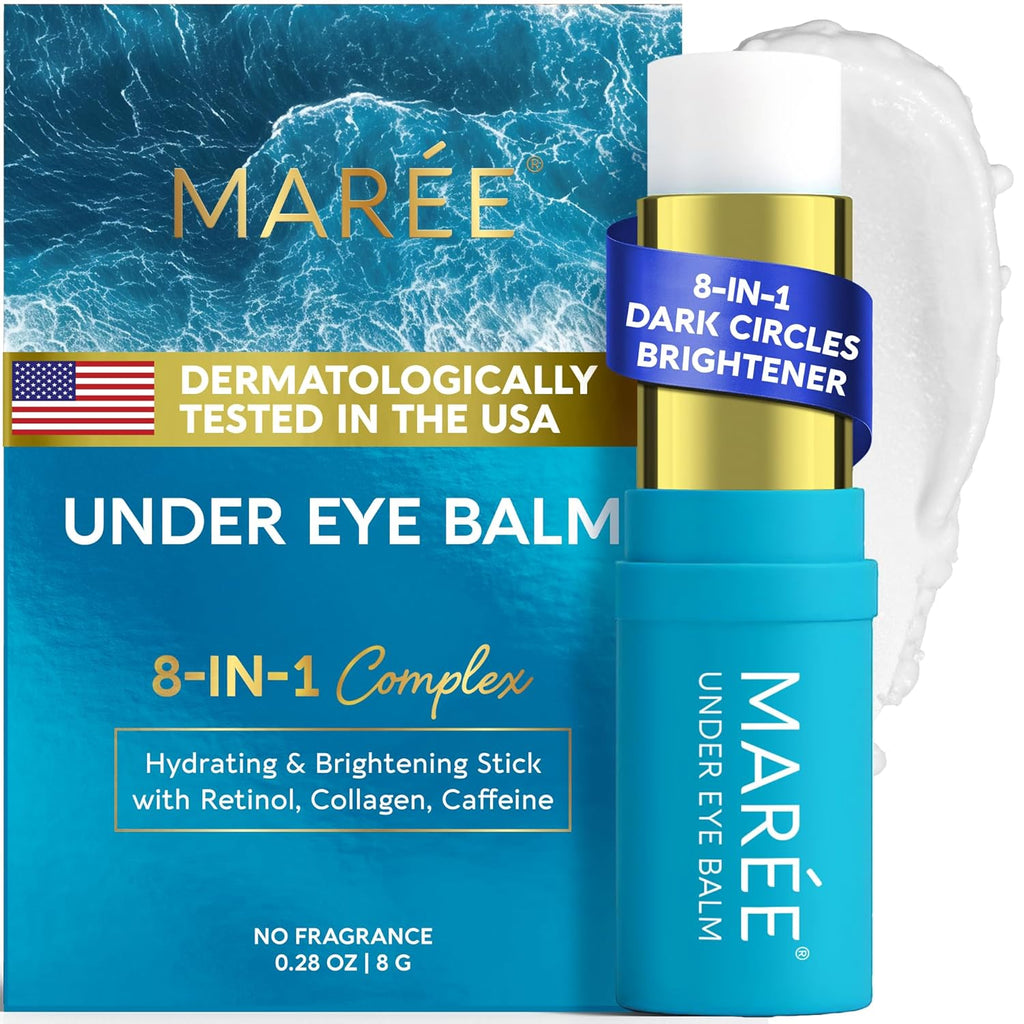 MAREE Under Eye Balm Stick Hydrating ‰ÛÒ Retinol Caffeine Under Eye