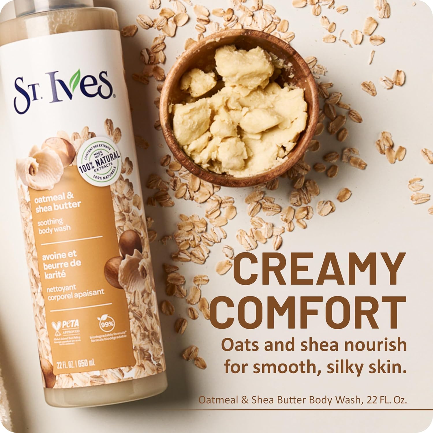St. Ives Oatmeal & Shea Butter Body Wash