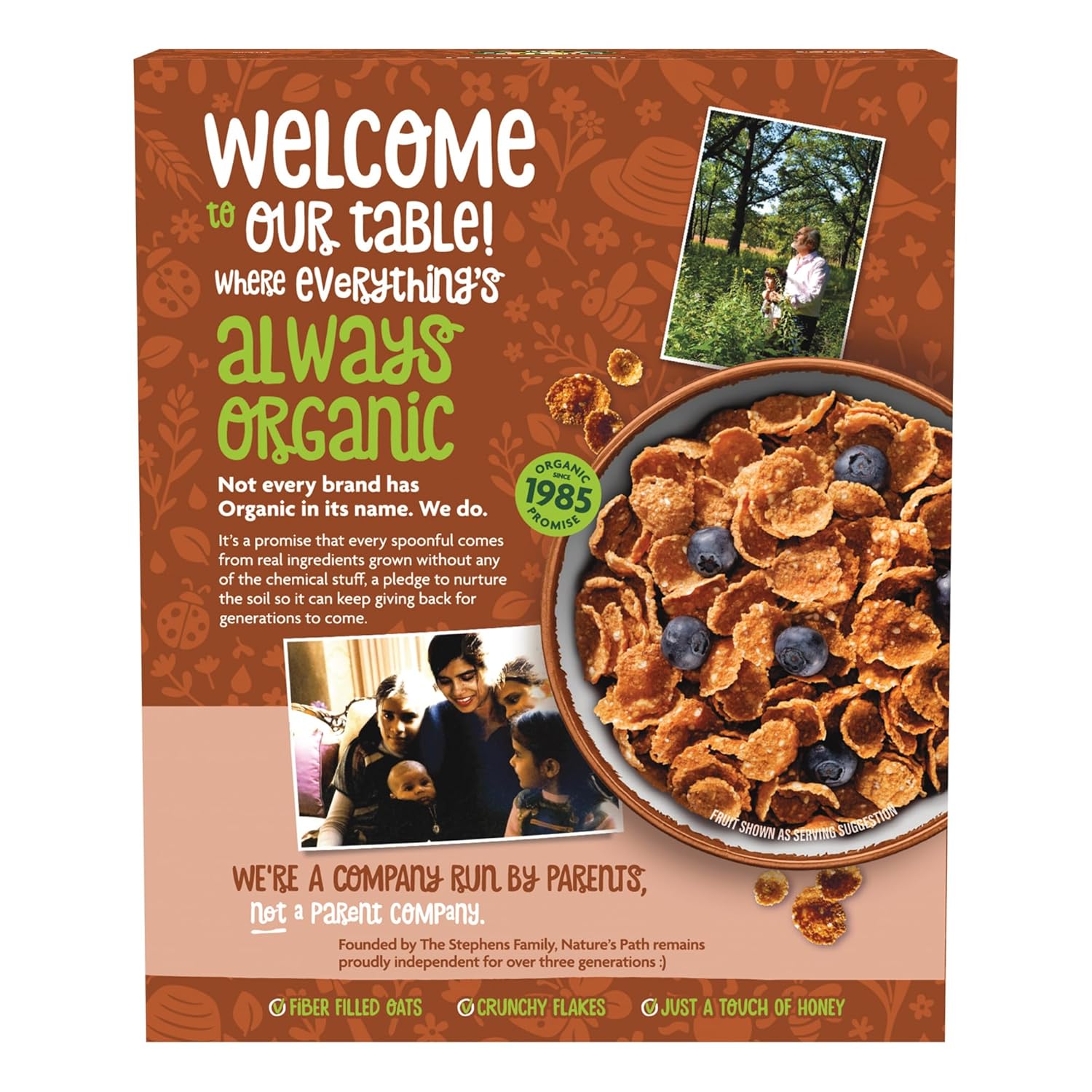 Nature's Path Organic Heritage Flakeså¨ Cereal, 33.5 oz (Pack of 1), Ancient Grains, 23g Whole Grains, Non-GMO