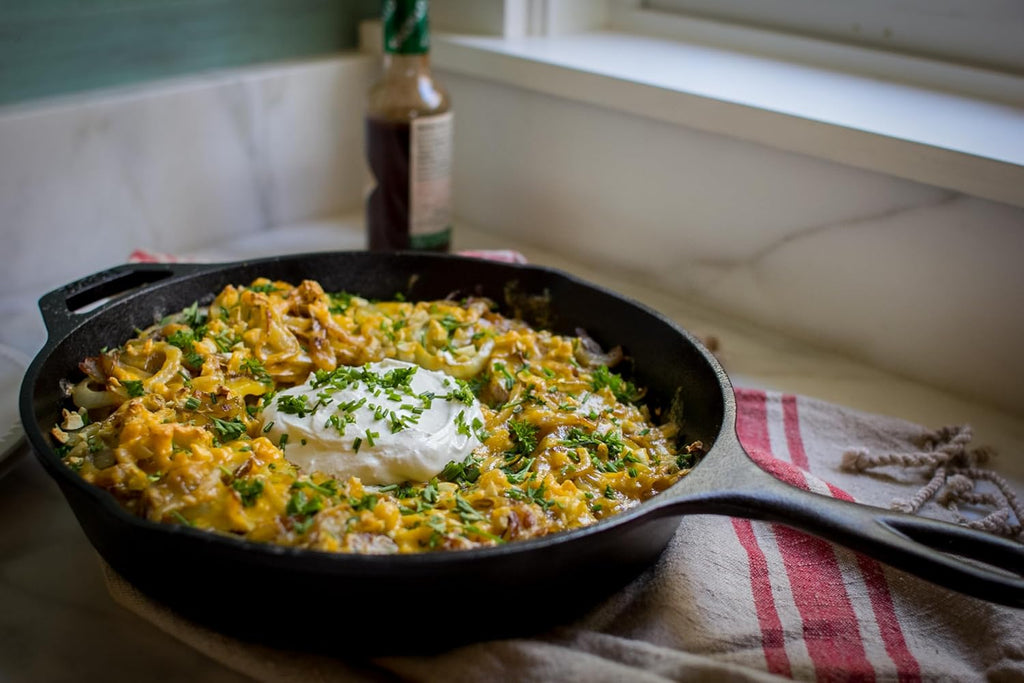 Lodge Seasoned Cast Iron Skillet - PFAS-Free, Non-Toxic Cookware - Use with