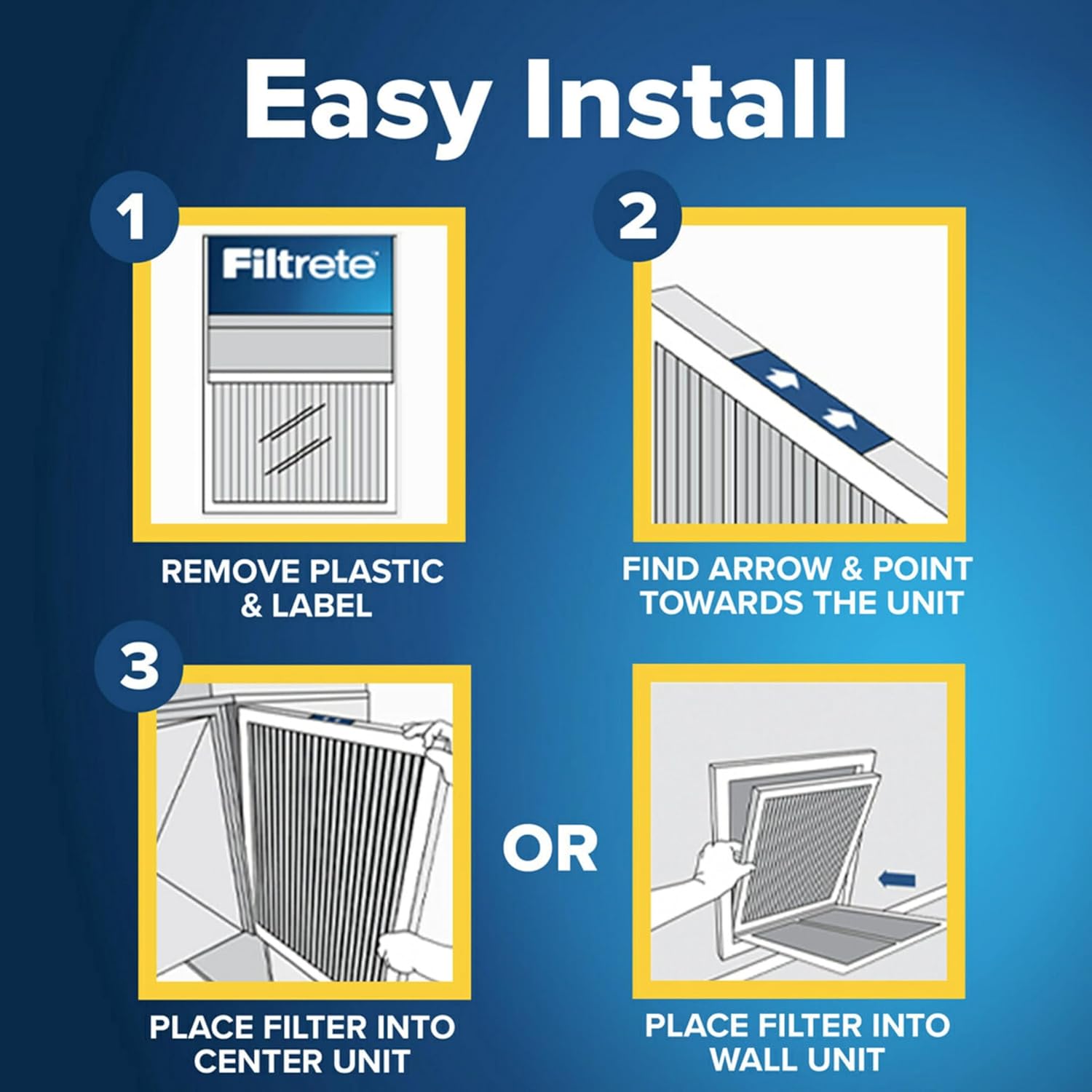 Filtrete 20x25x1 AC Furnace Air Filter, MERV 11, MPR 1000, Micro Allergen
