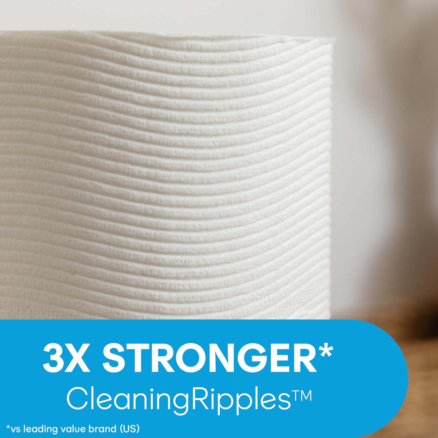 Cottonelle Ultra Clean Toilet Paper with Active CleaningRipples Texture