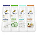 Dove Body Wash Deep Moisture, Sensitive Skin, Cucumber and Green Tea, and