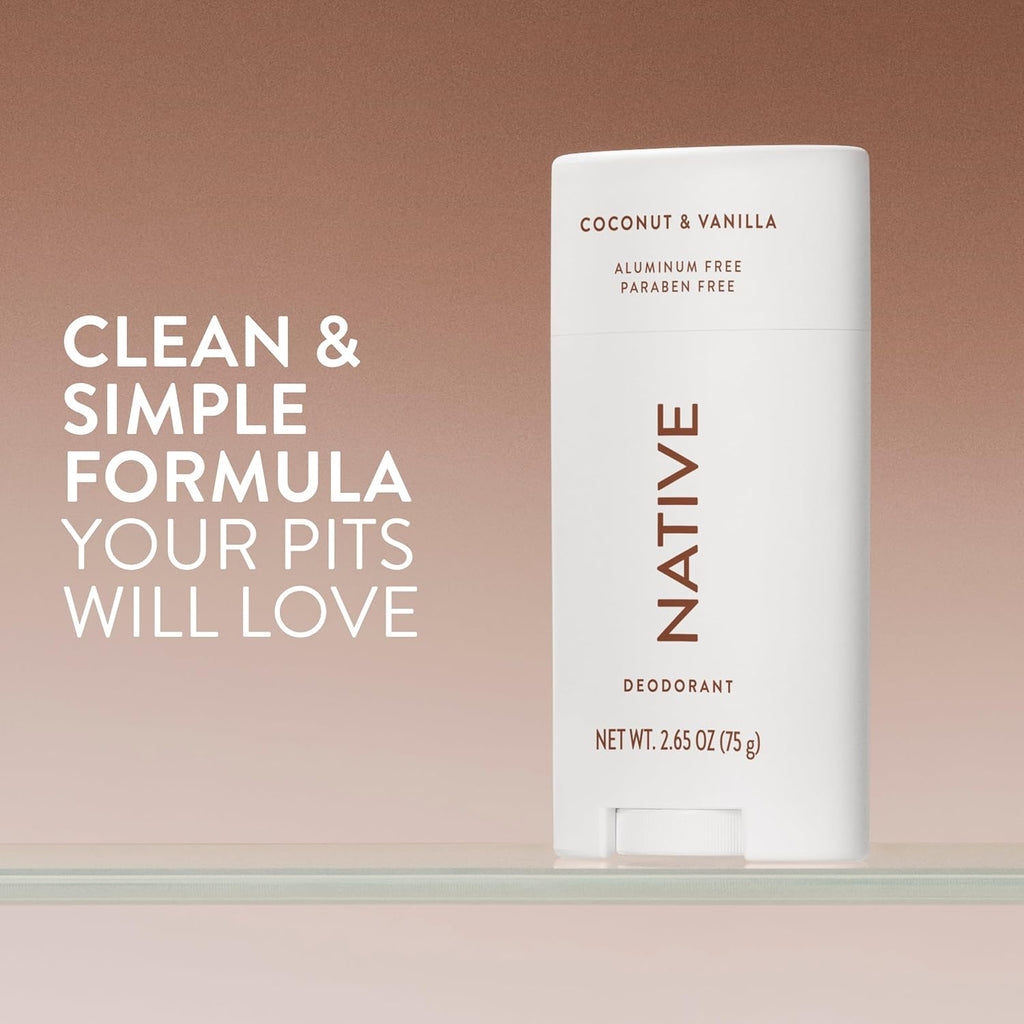 Native Deodorant Contains Naturally Derived Ingredients, 72 Hour Odor