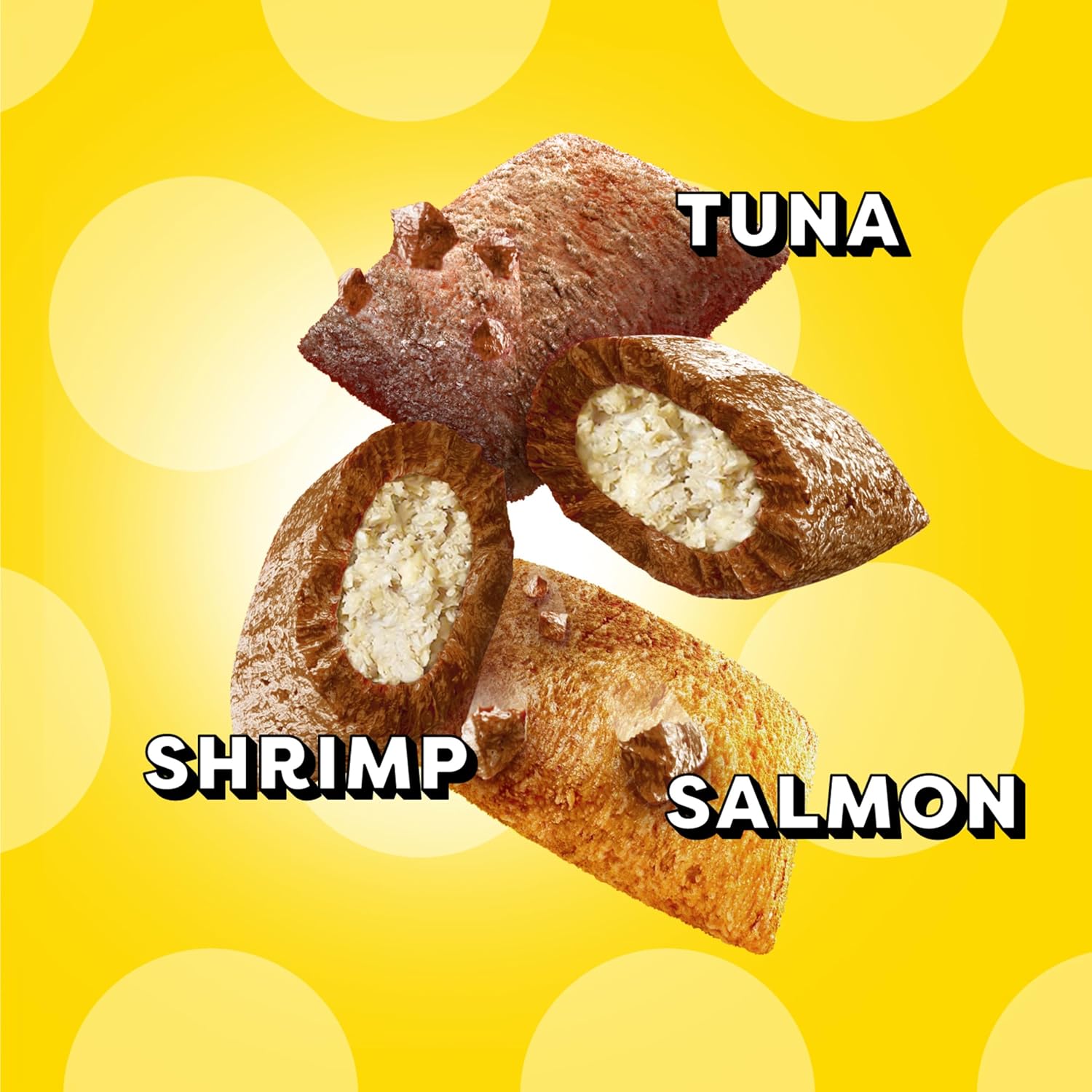 Temptations Cat Treats MixUps Surfer's Delight, Tuna, Shrimp, Salmon Flavor