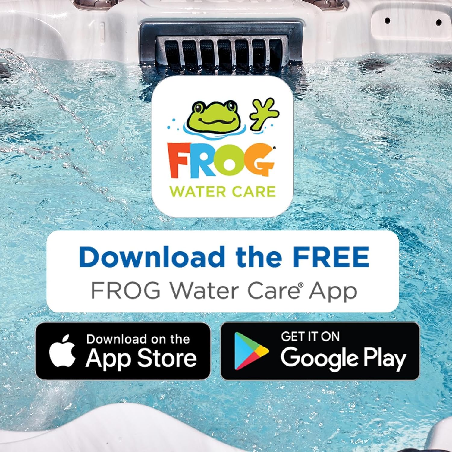 FROG @Ease Floating System for Hot Tubs - Quick & Easy Self-Regulating Hot