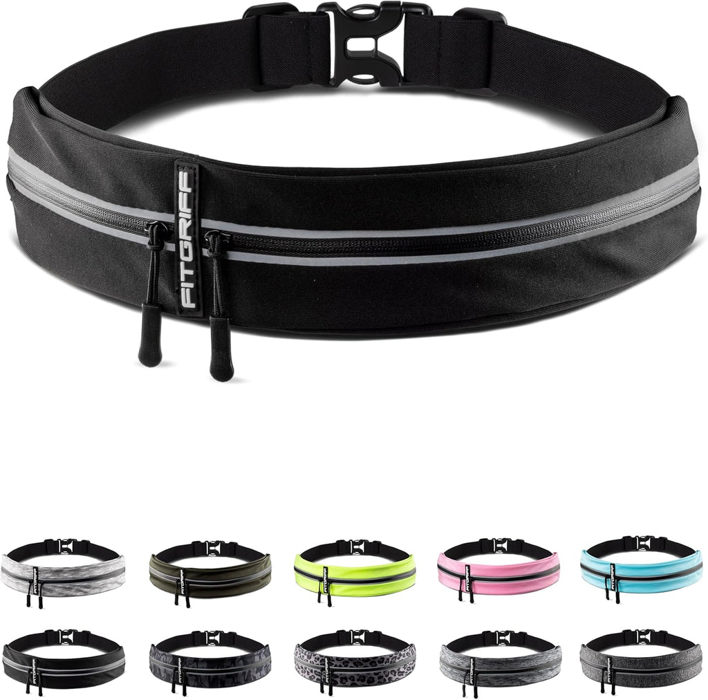 Fitgriffå¨ Running Belt for Men & Women - Secure Jogging Pouch for Phone