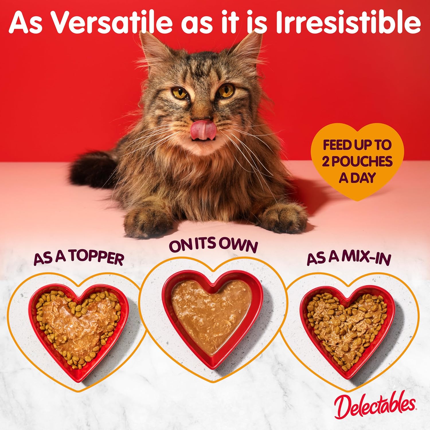 Delectables Lickable Treat Stew Wet Cat Treat Variety Pack, Food Topper