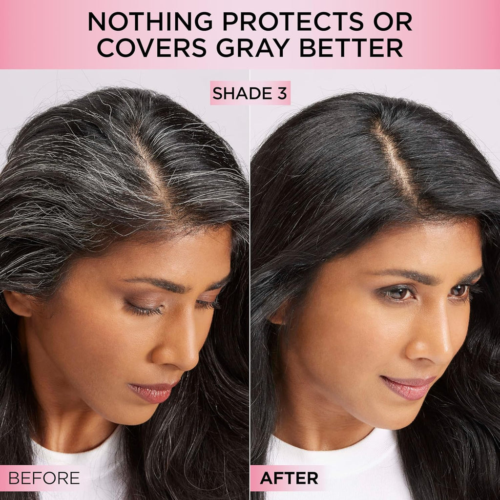 L'Oreal Paris Excellence Cr̬me Permanent Hair Dye, Triple Care Hair Color with Hyaluronic Acid for 100% Gray Coverage, 4 Dark Brown, 1 Kit (Packaging May Vary)