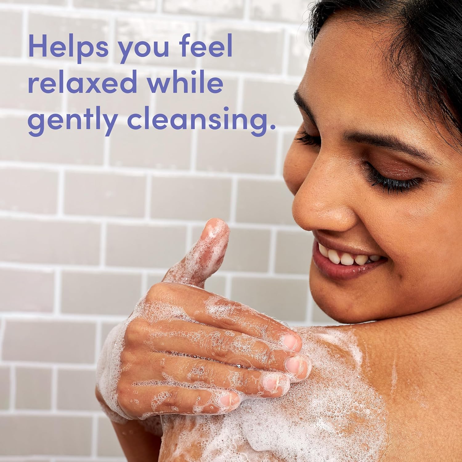 Aveeno Stress Relief Body Wash for Women, Calming Lavender Scent & Prebiotic