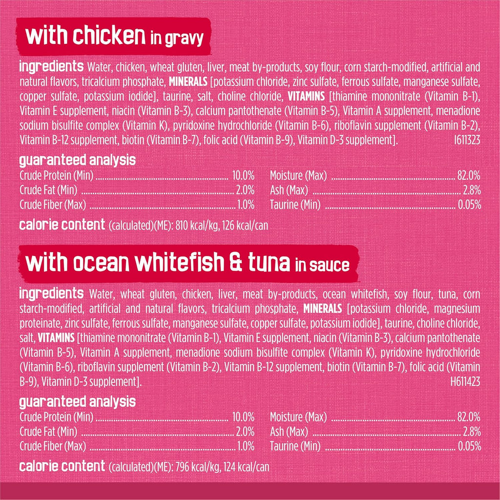Purina Friskies Gravy Wet Cat Food Variety Pack, Surfin‰۪ and Turfin‰۪ Prime
