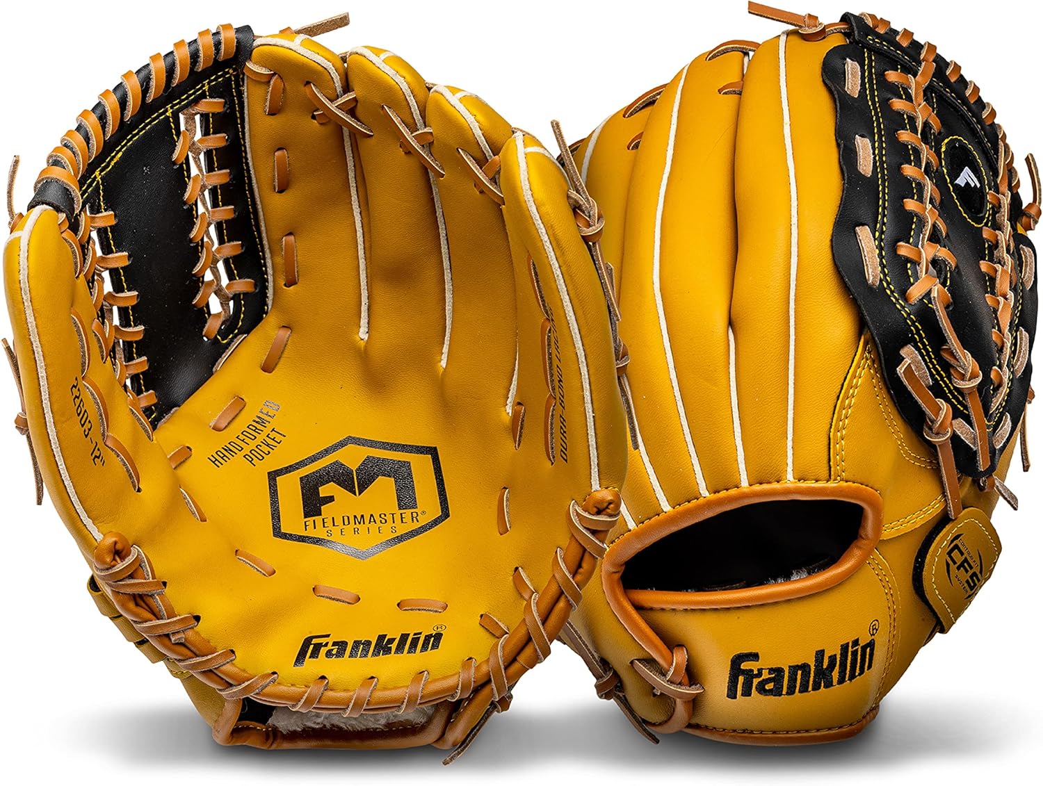 Franklin Sports Field Master Baseball + Softball Glove - Field Master Adult +