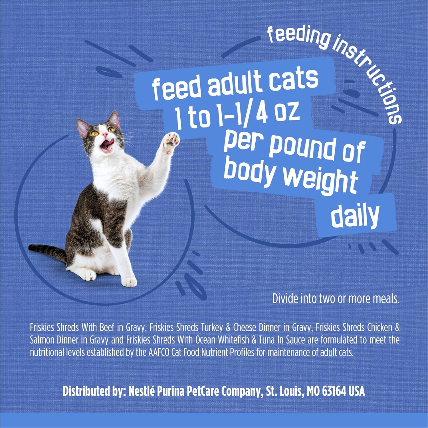 Purina Friskies Wet Cat Food Variety Pack, Shreds With Beef, Turkey and