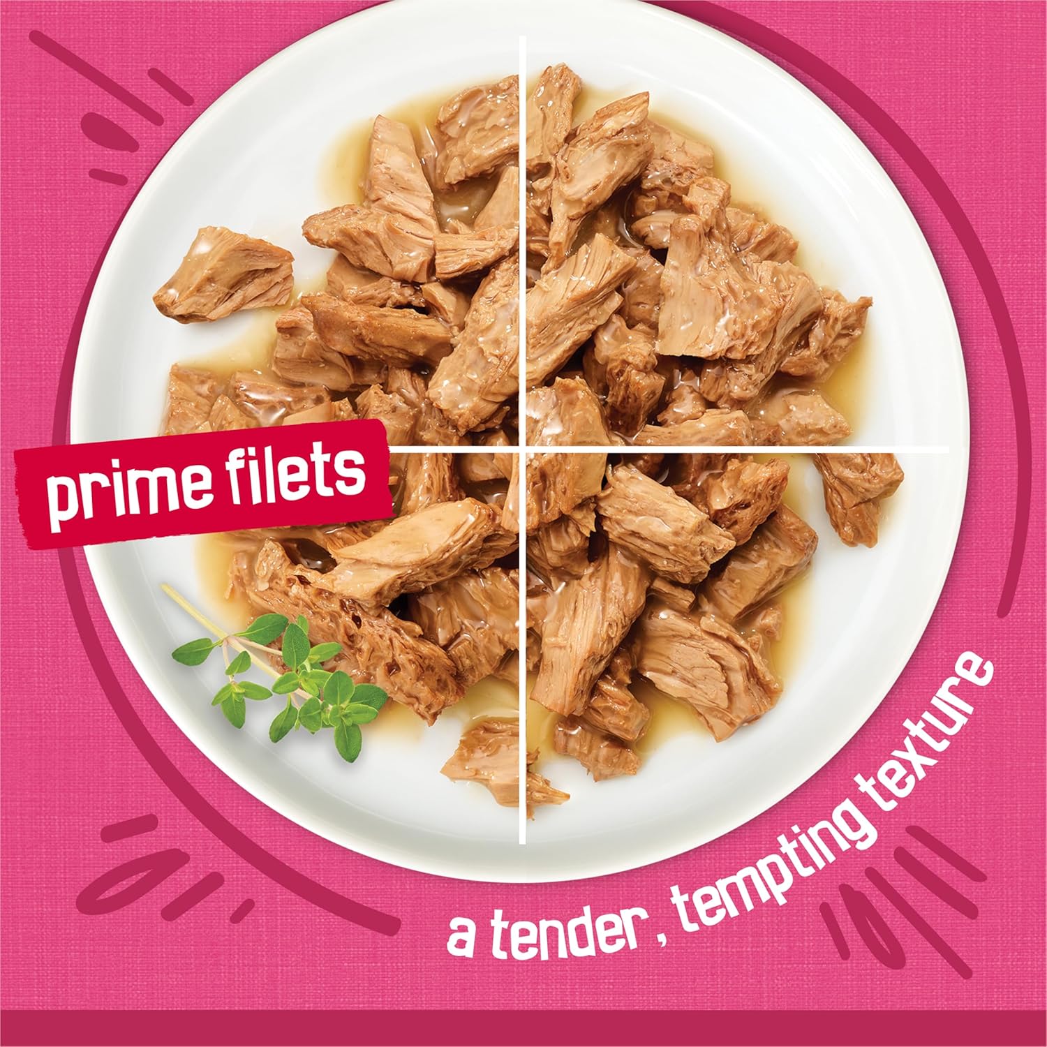 Purina Friskies Gravy Wet Cat Food Variety Pack, Surfin‰۪ and Turfin‰۪ Prime