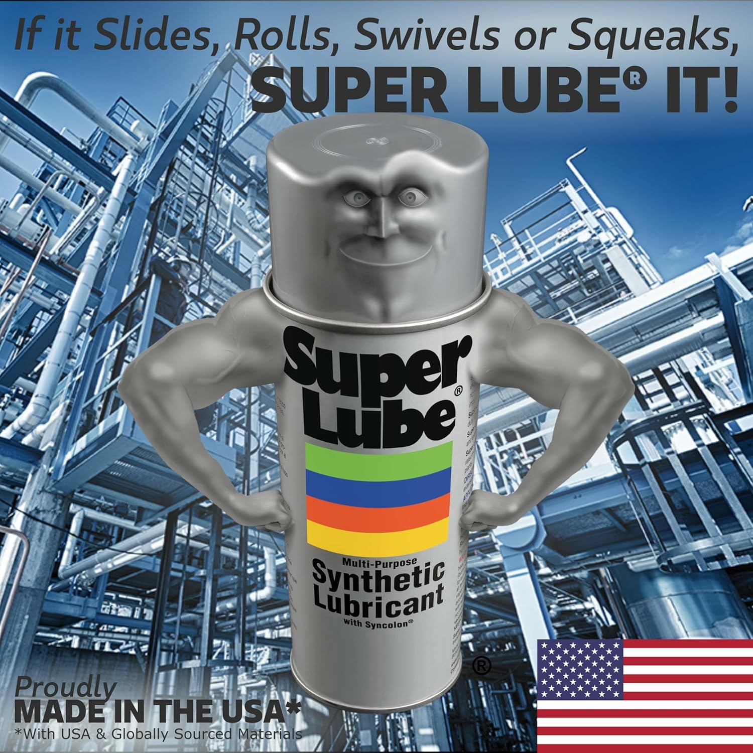 Super Lube Multi-Purpose Synthetic Grease w/ Syncolon - High Temperature